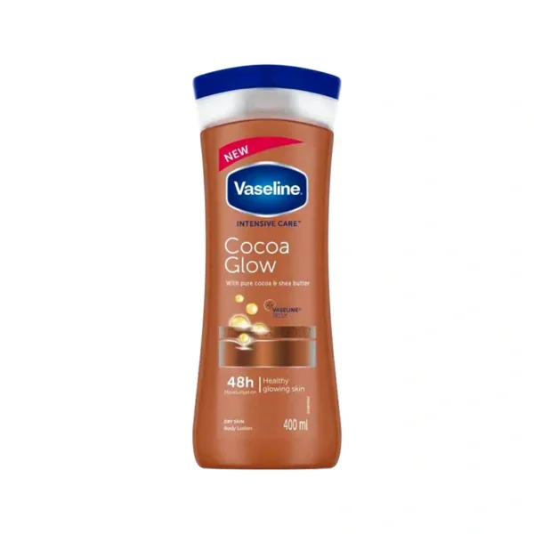 Vaseline Intensive Care Cocoa Glow Moisturising Body Lotion Size: 400ml