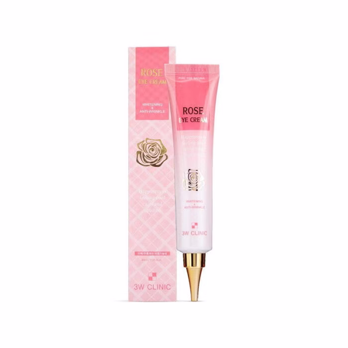 3W CLINIC Rose Eye Cream Anti-Wrinkle