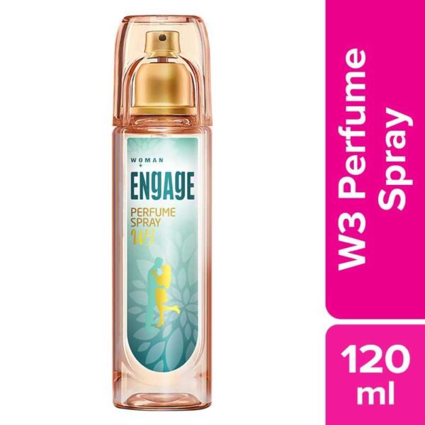 Engage W3 Perfume Spray 120ml-WP-E Size: 120ml