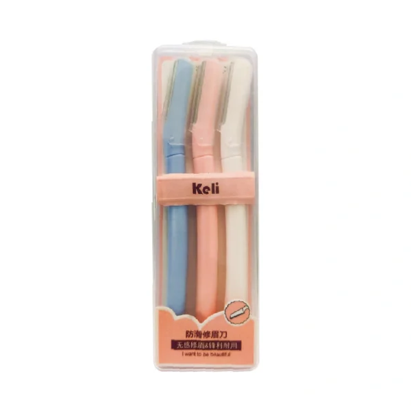 Keli Eyebrow And Facial Razor (Pack Of 3 Pcs)