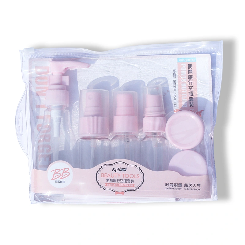 Keli Travel Container 06 pcs(Pink)