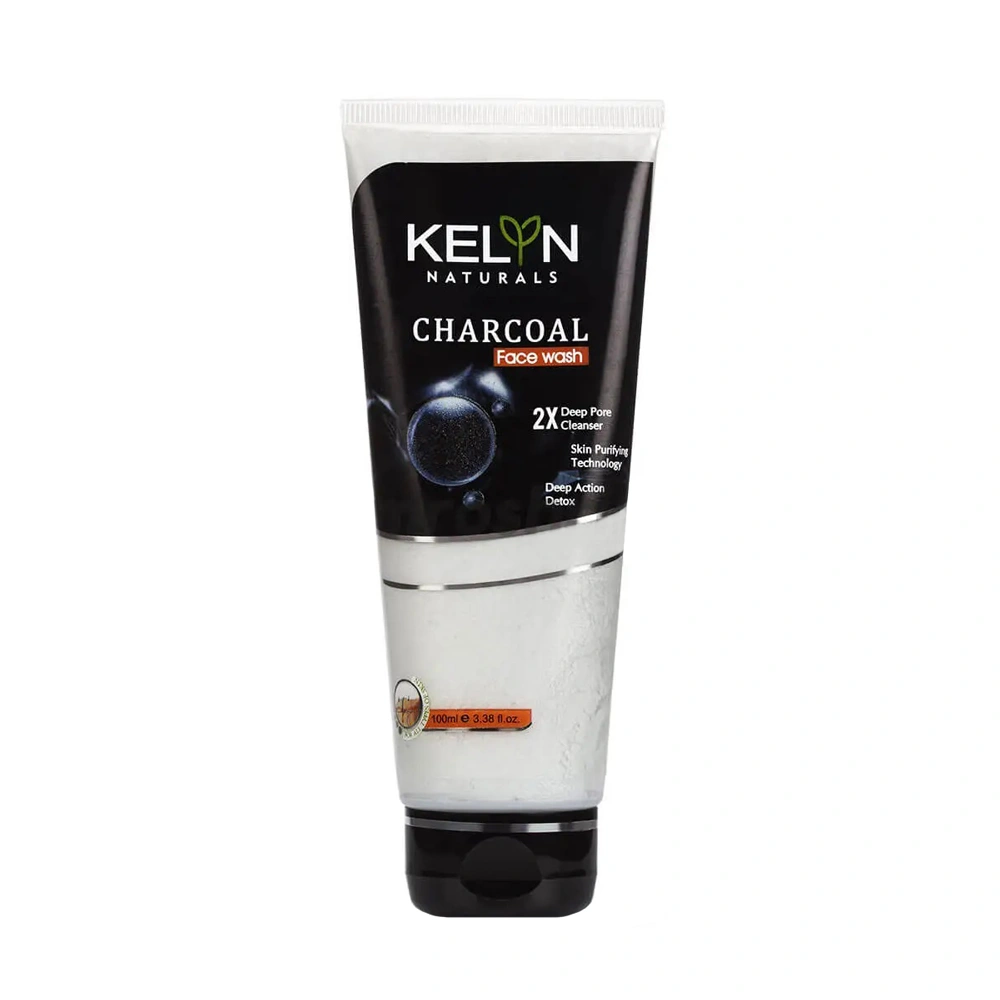 Kelyn Face wash - Charcoal 2X deep pore cleanser Size: 100ml