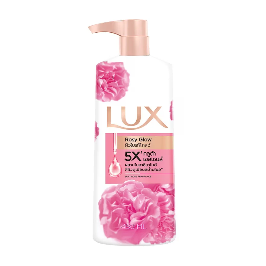 Lux Rosy Glow Fragrance Body Wash Size: 450ml