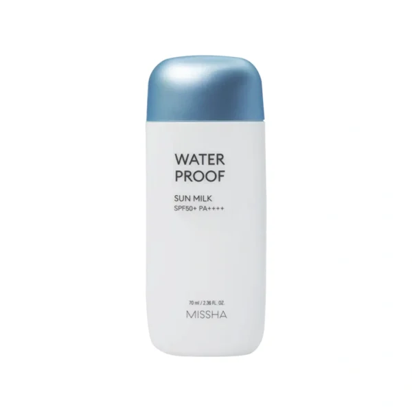 Missha All Around Safe Block Waterproof Sun Milk SPF50+/PA+++ Size: 70ml