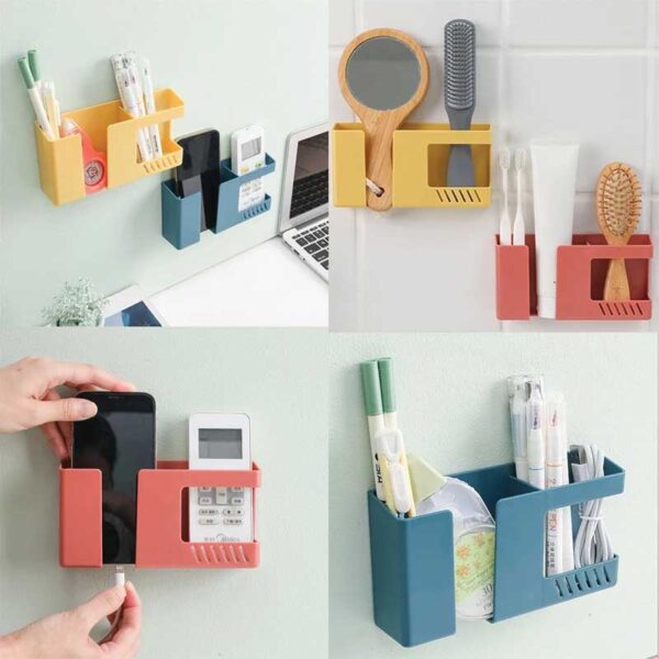 Wall Mounted Double Layer Phone Holder - Image 4