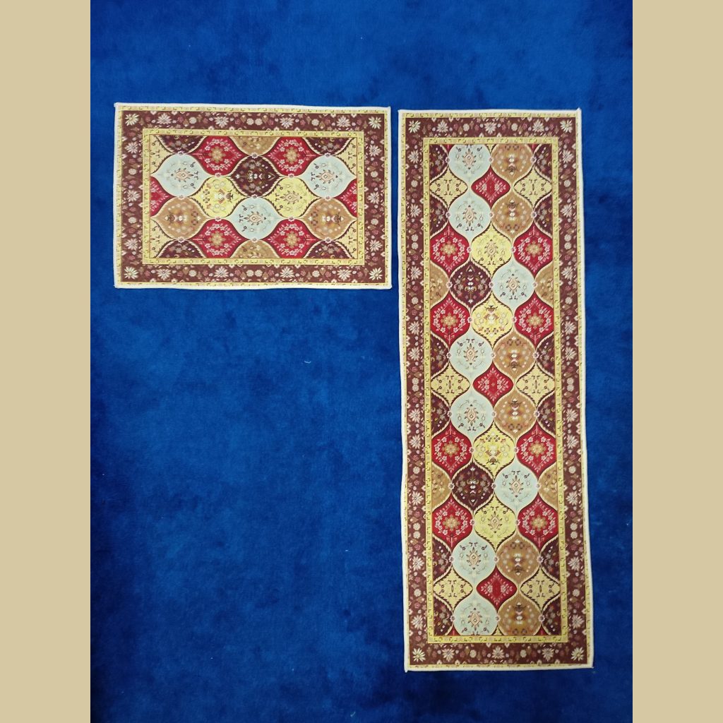 Carpet Set Kitchen Rugs Decoration ( 2 pcs Set )