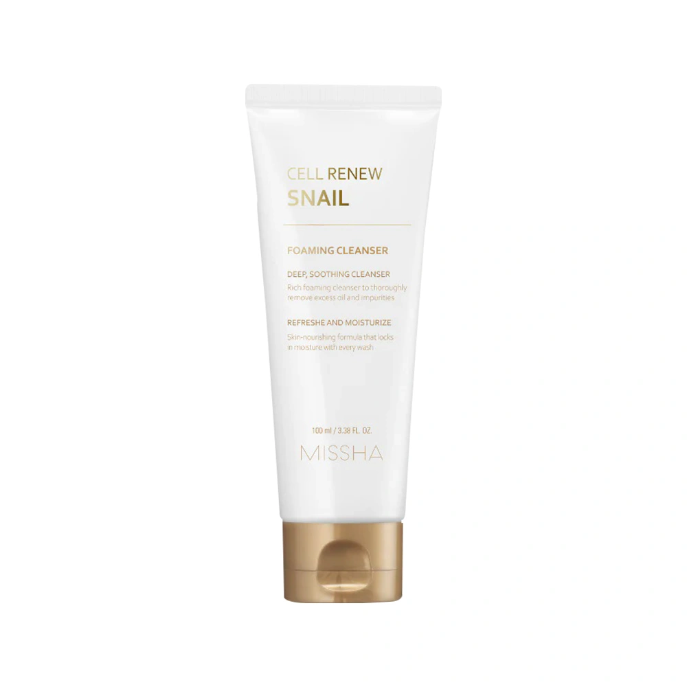Missha Cell Renew Snail Foaming Cleanser Size: 100ml