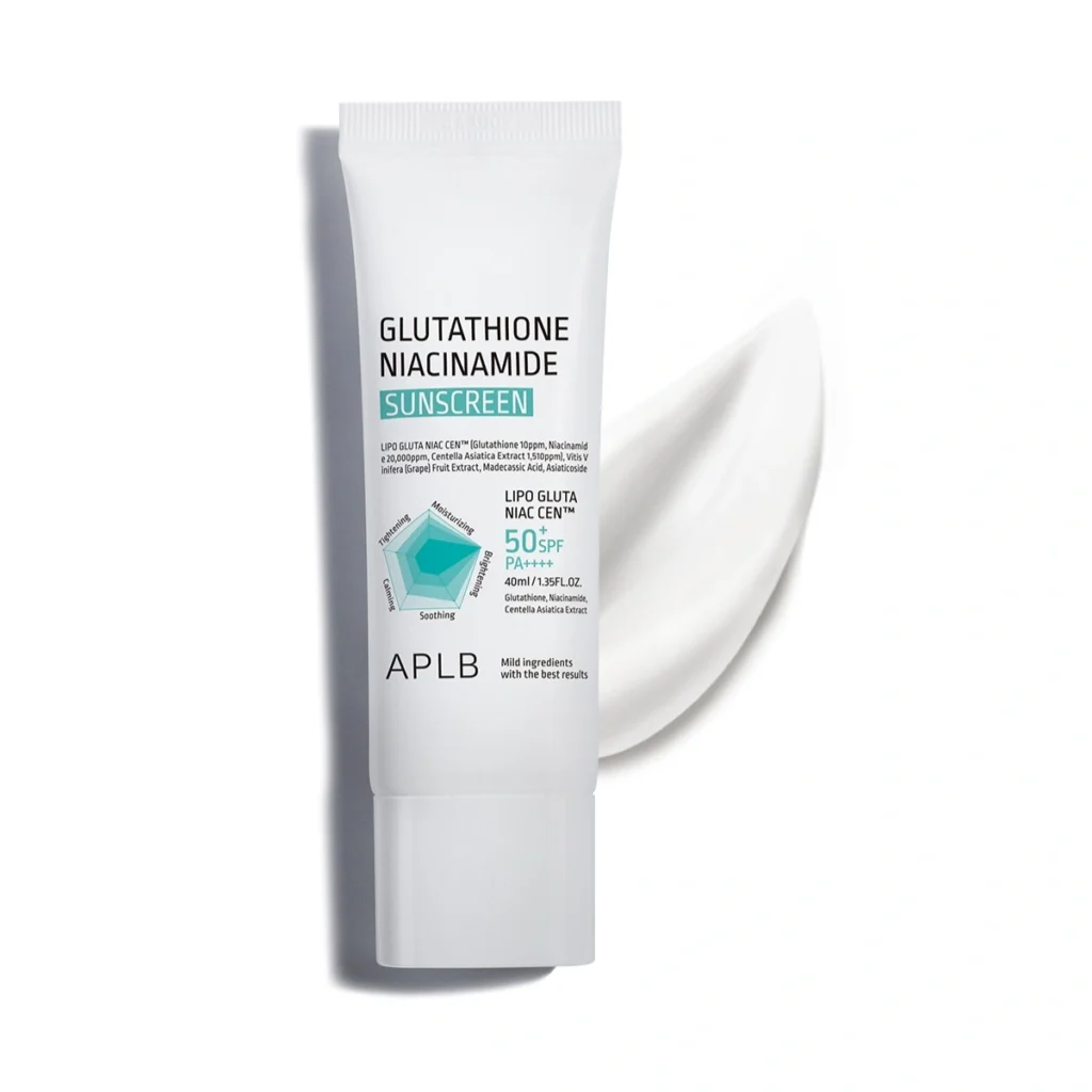 APLB Glutathione Niacinamide Sunscreen SPF50+ PA++++