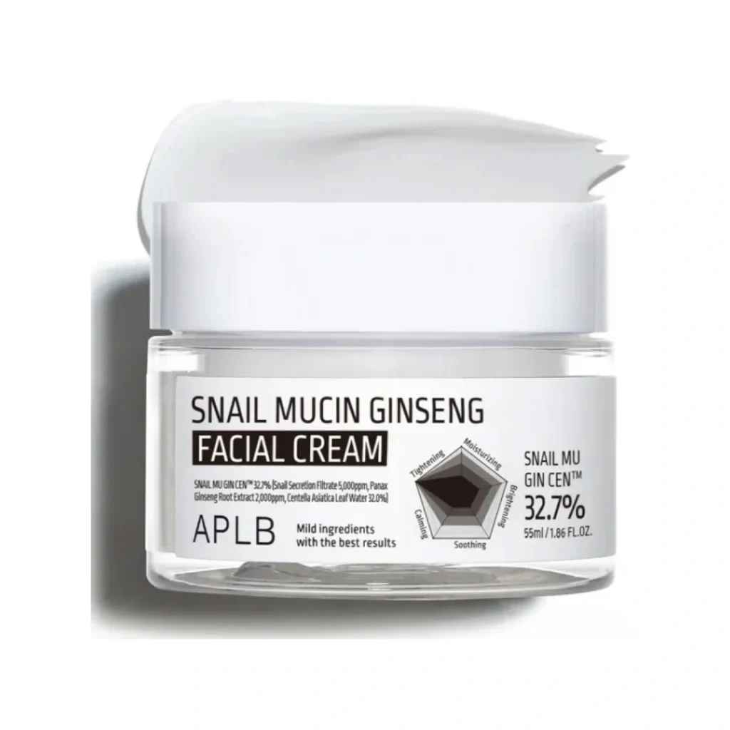 APLB Snail Mucin Ginseng Facial Cream