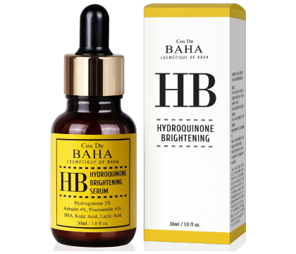 Cos De Baha 2% Hydroquinone + Arbutin + Niacinamide 4% Serum 30ml (HB)