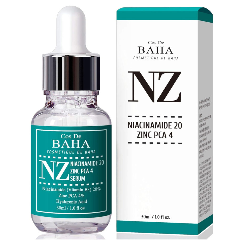 Cos De Baha Niacinamide 20% + Zinc 4% Serum 30ml (NZ)