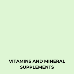 Vitamins and Mineral Supplements
