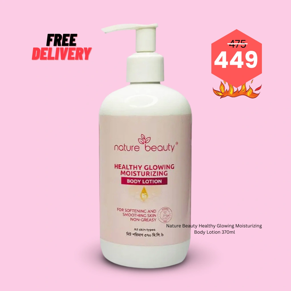 Nature Beauty Healthy Glowing Moisturizing Body Lotion 370ml