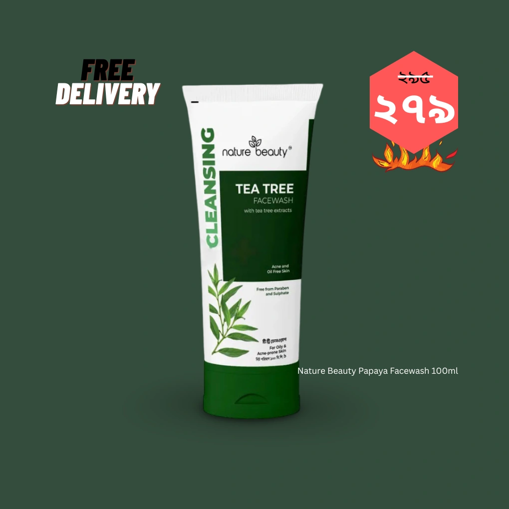 Nature Beauty Tea Tree Facewash 100ml