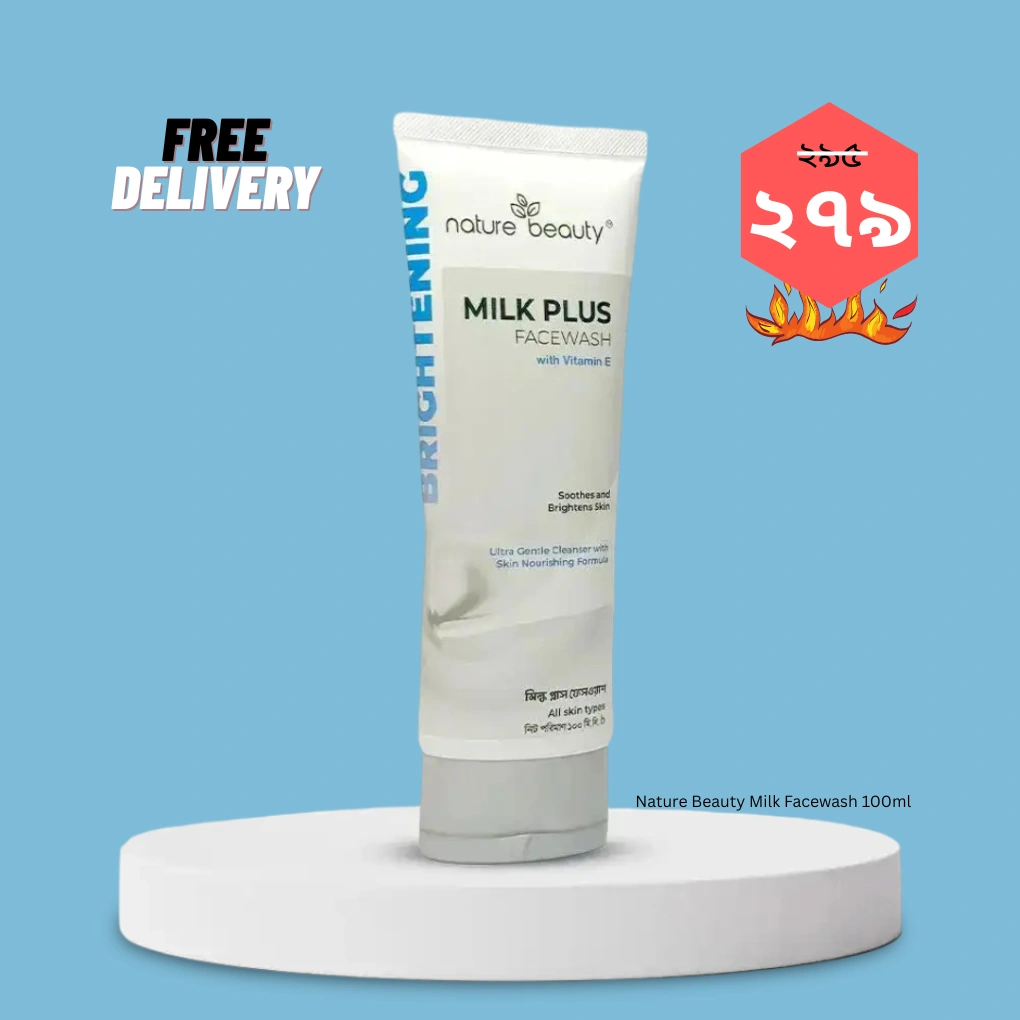 Nature Beauty Milk Facewash 100ml