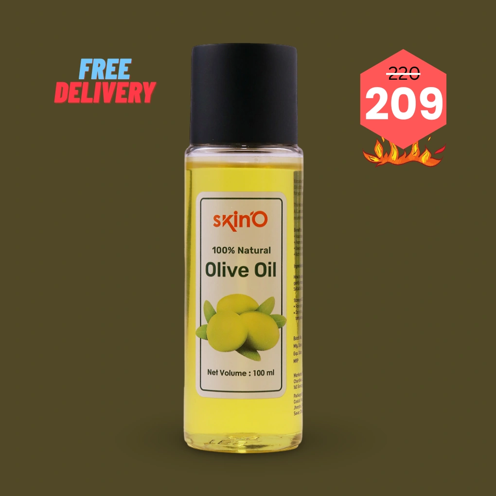 skinO 100% Organic Olive Oil 100ml