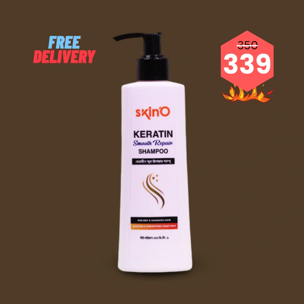 skinO Keratin Smooth Repair Shampoo 200 ml