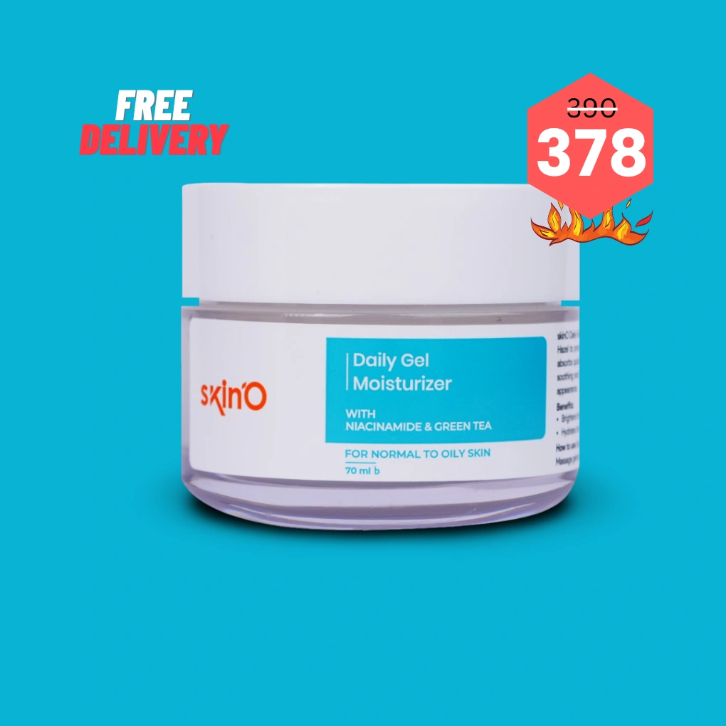 skinO Daily Gel Moisturizer with Niacinamide & Green Tea 70ml