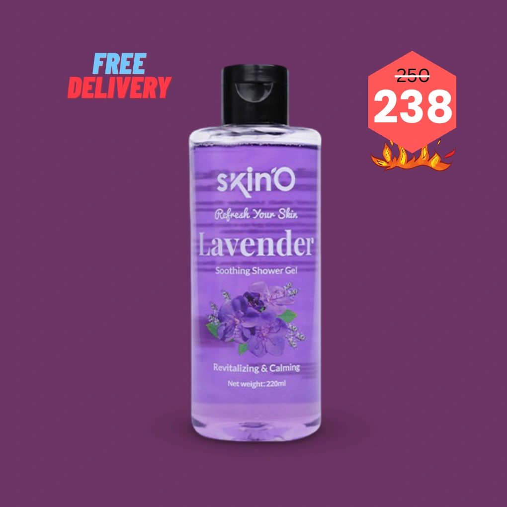 skinO Lavender Soothing Shower Gel 220ml