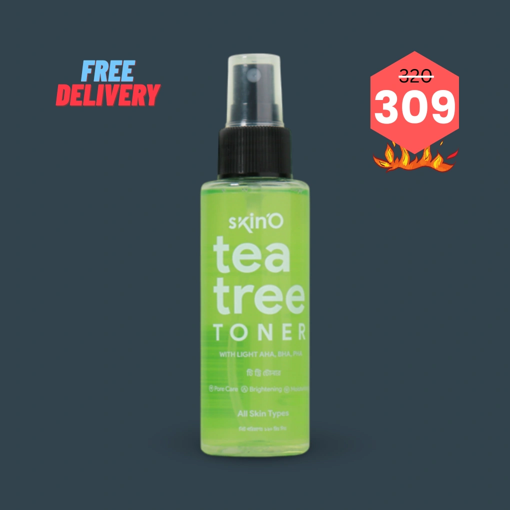 skinO Tea Tree Toner With (Light AHA,BHA,PHA) 100ml