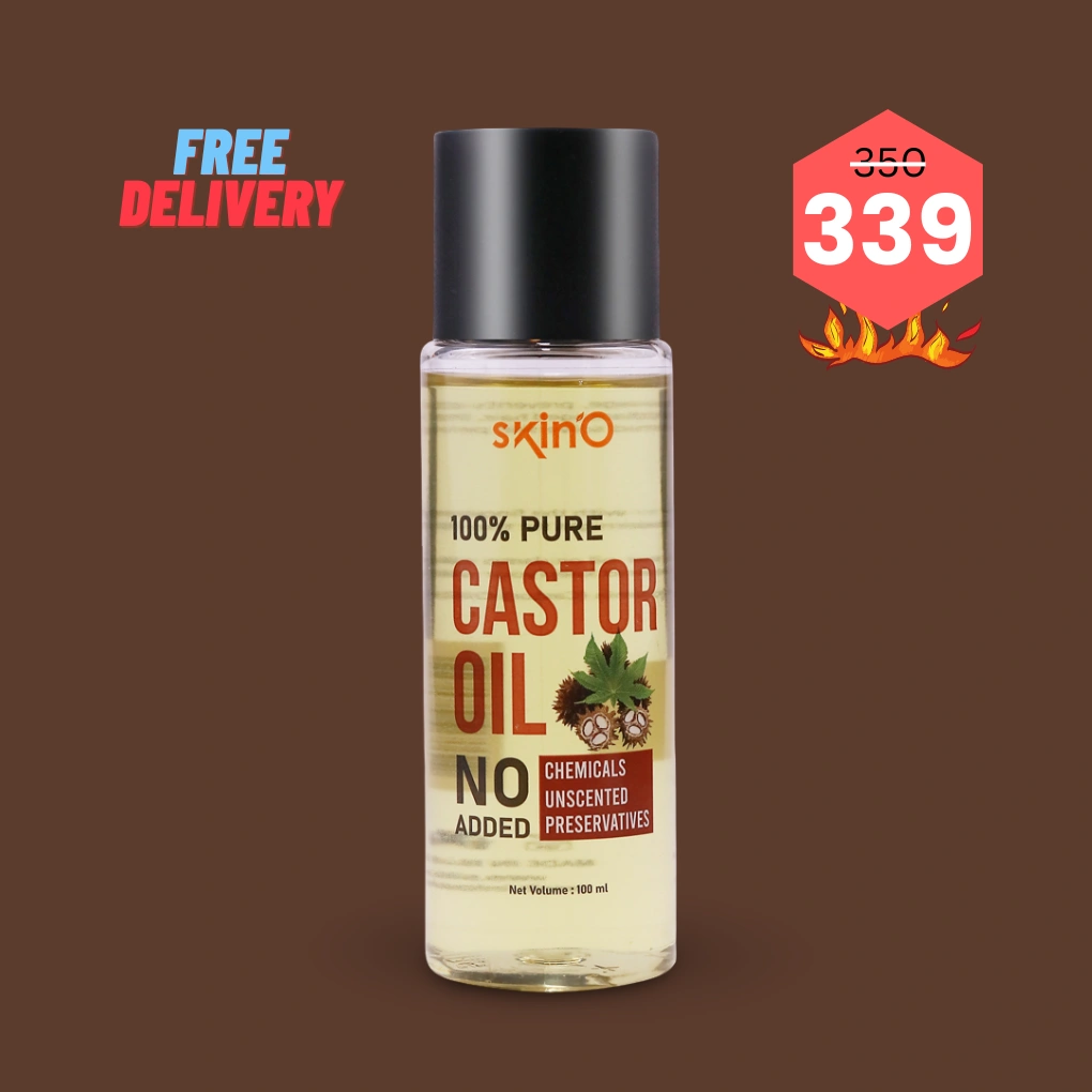 skinO 100% Pure Castor Oil 100ml