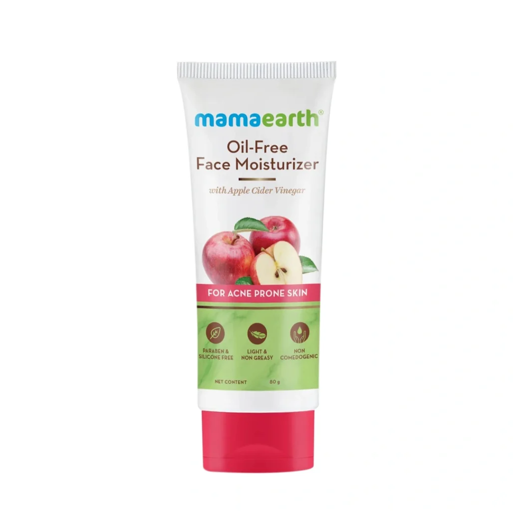 Mamaearth oil-free face moisturizer for acne-prone skin Size: 80gm