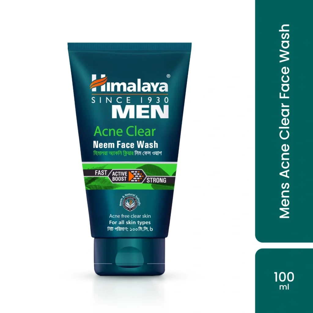 Himalaya Men Acne Clear Neem Facewash 100.0 ml
