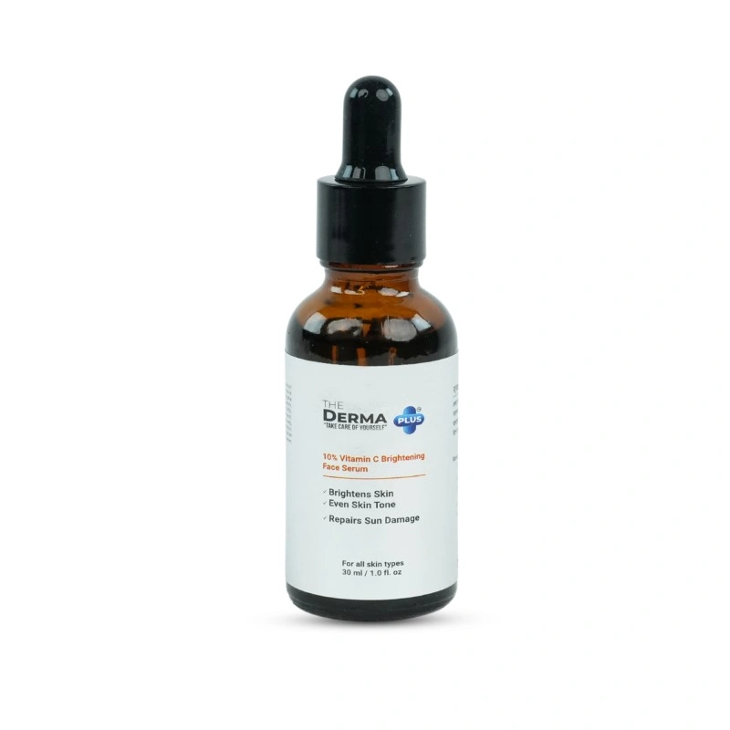 The Derma Plus 10% Vitamin C Brightening Face Serum – 30 ml