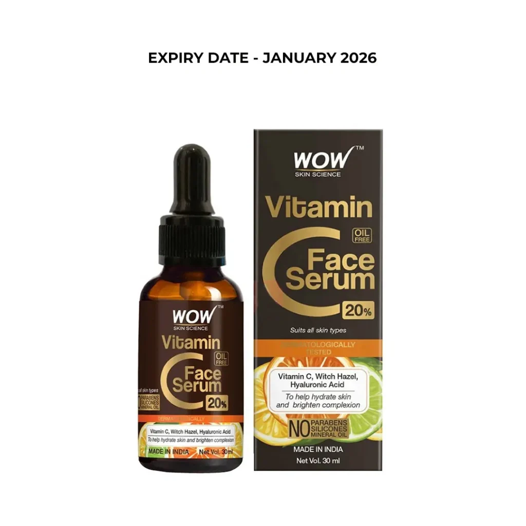 Wow Skin Science Vitamin C Serum Size: 30ml