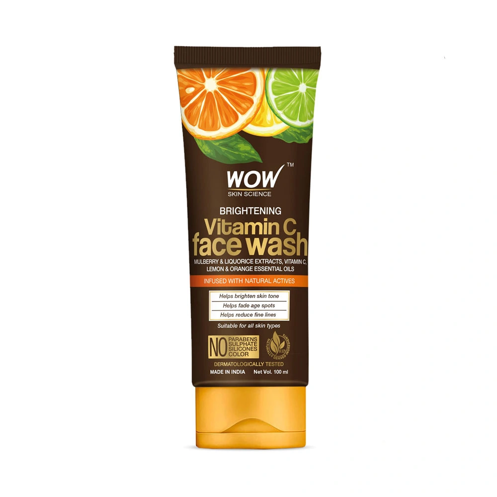 Wow Brightening Vitamin C Face Wash Size: 100ml