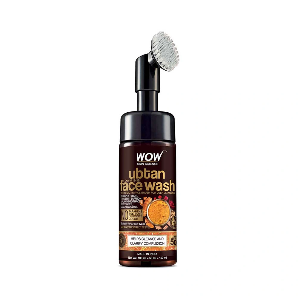 Wow Skin Science Ubtan Face Wash With Brush Size: 150ml