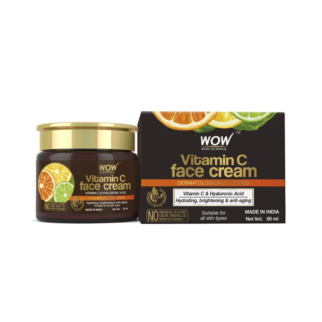 Wow Skin Science Vitamin C Face Cream Size: 50ml