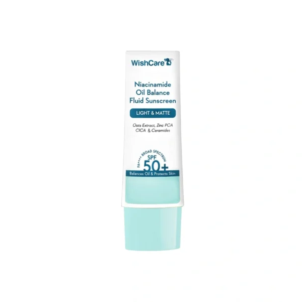 WishCare Niacinamide Oil Balance Fluid Sunscreen Spf 50+ Pa+++ Size: 50gm